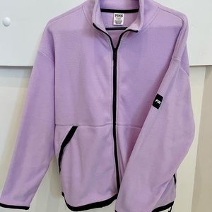 PINK fleece jacket (M)